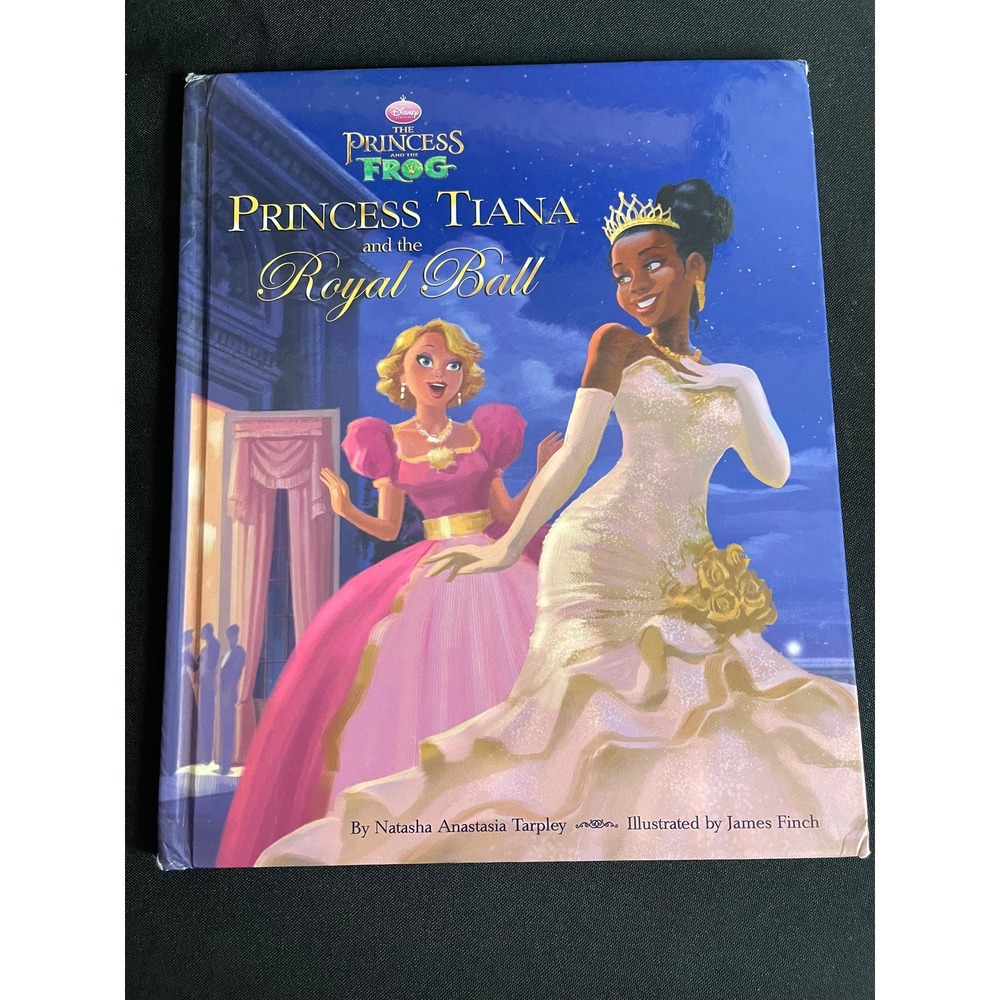 Disney Princess Tiana and the Royal Ball Hardcover Princess and the Frog Book